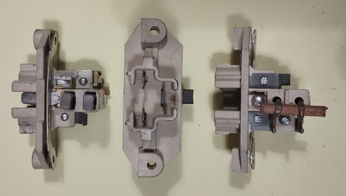 Porta spazzole alternatore - spazzole,